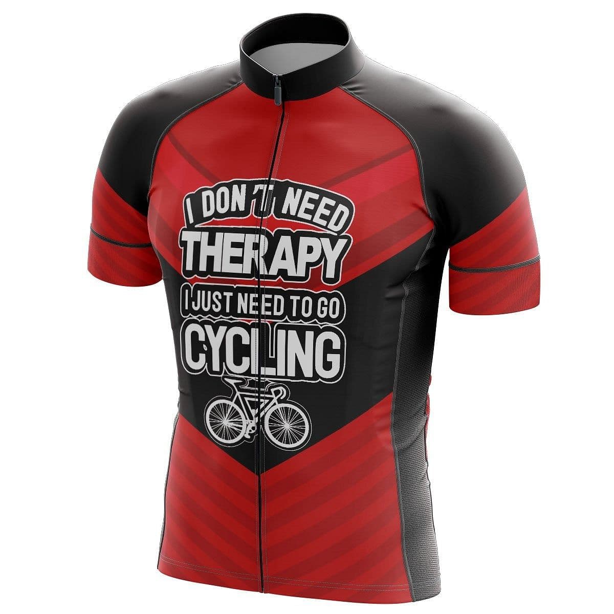 Men's No Need For Therapy Cycling Jersey.