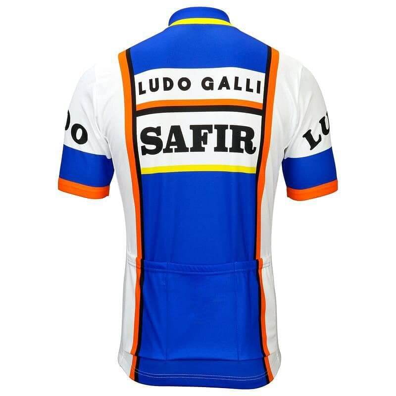 Retro Ludo Galli Safir Cycling Jersey.