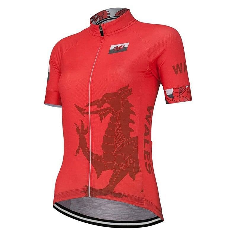 Women's Wales Cycling Jersey.