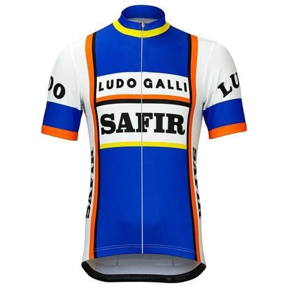 Retro Ludo Galli Safir Cycling Jersey.